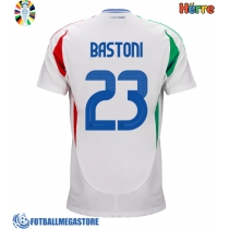 Fotballdrakt Herre Italia Alessandro Bastoni #23 Bortedrakt EM 2024 Kortermet